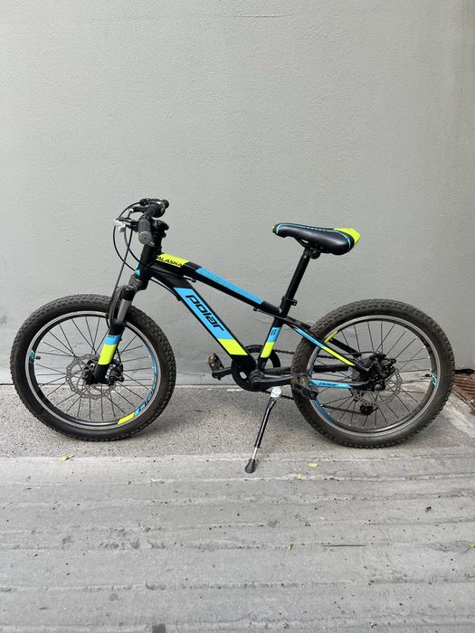 Bicicleta Copii Devron Alaska - 20 Inch, Negru-Albastru