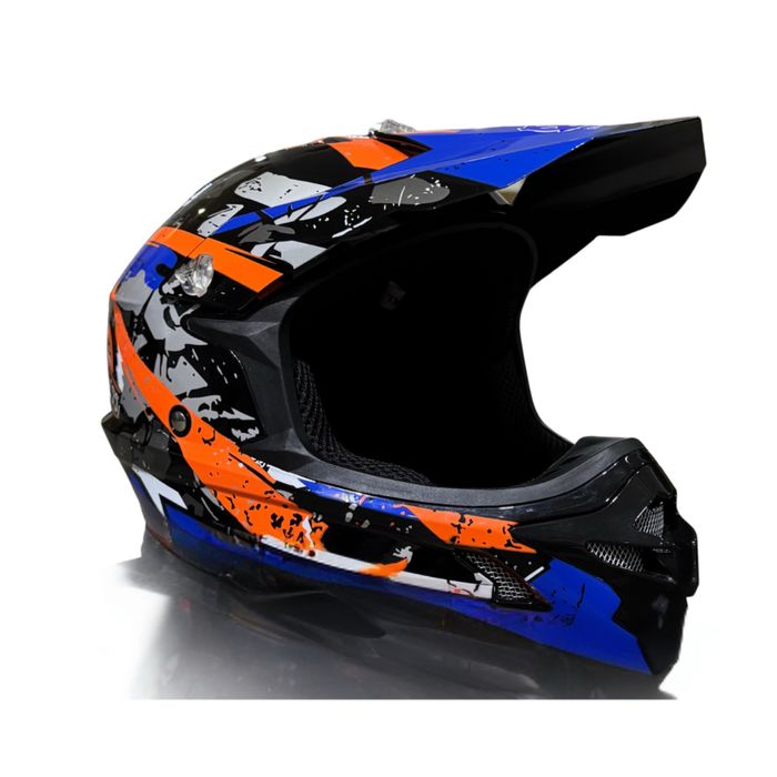 Каска за мотокрос и ATV – Универсален размер за възрастни ТелСтар