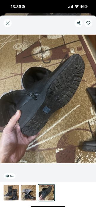 Сапоги кожаные продам