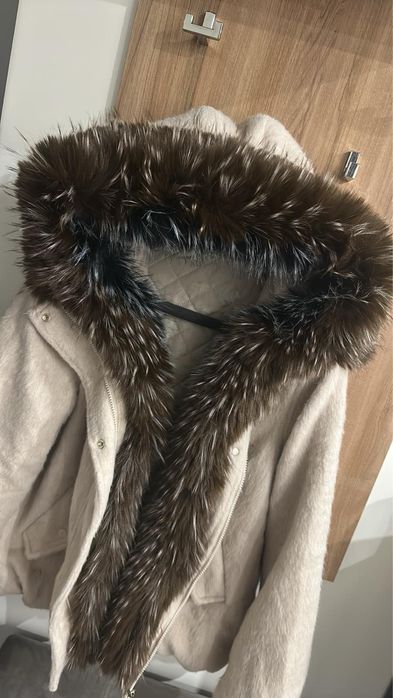 Палто - бомбър с косъм