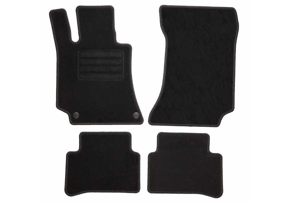 Стелки за Mercedes W212 / Мерцедес Benz в212 мокетни 4бр. комплект