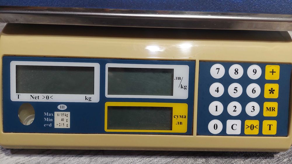 Електронна везна (търговска) EVL xx K/N