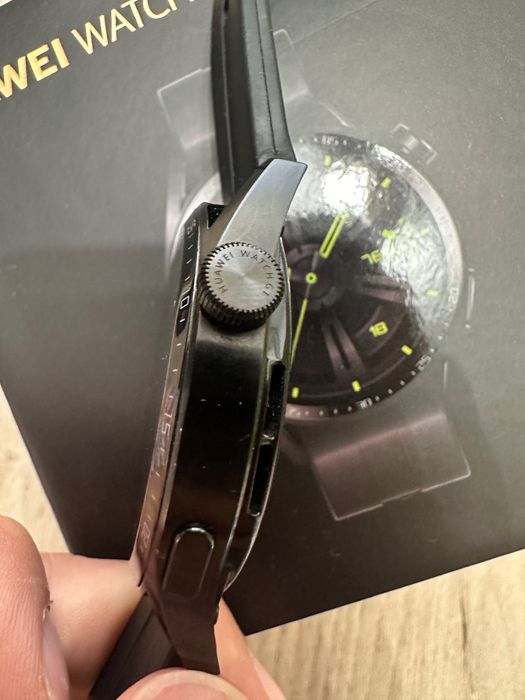 Смарт часовник Huawei - GT 3, 46mm, черен