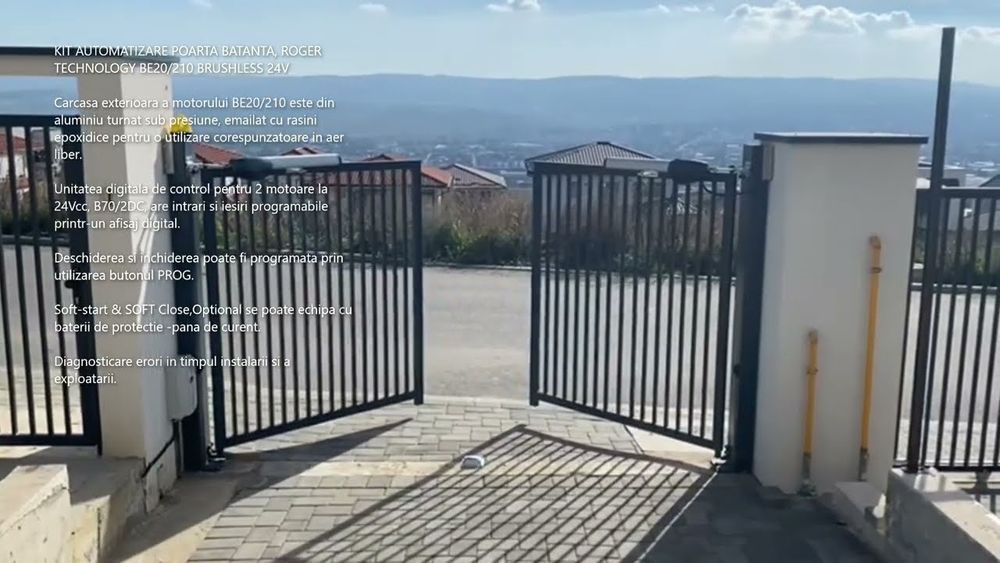 Automatizare porti culisanta si batante