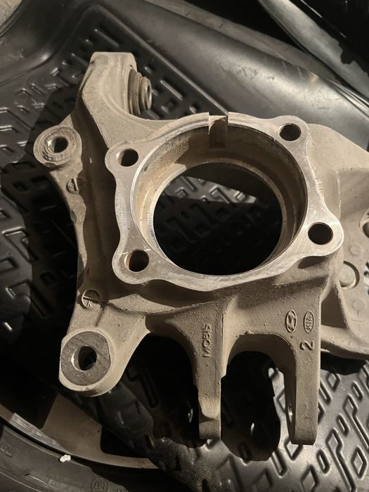 Цапфа задняя левая