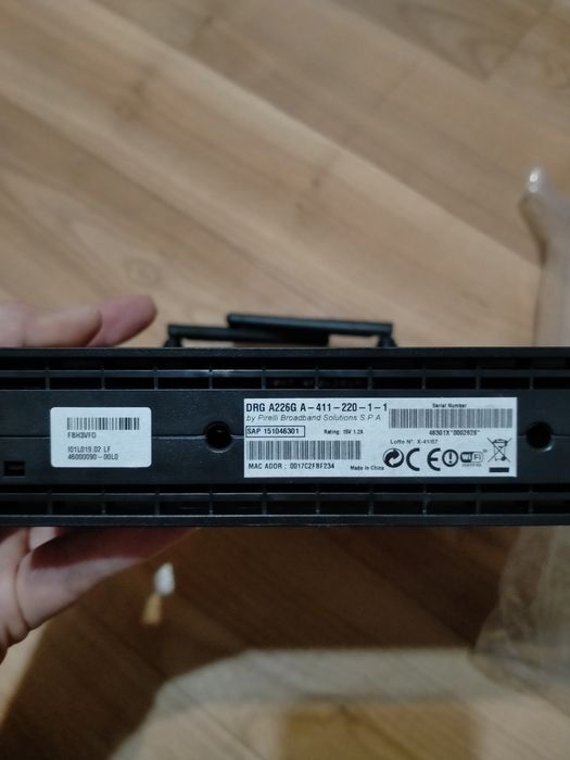 модем-роутер tp-link, Pirelli