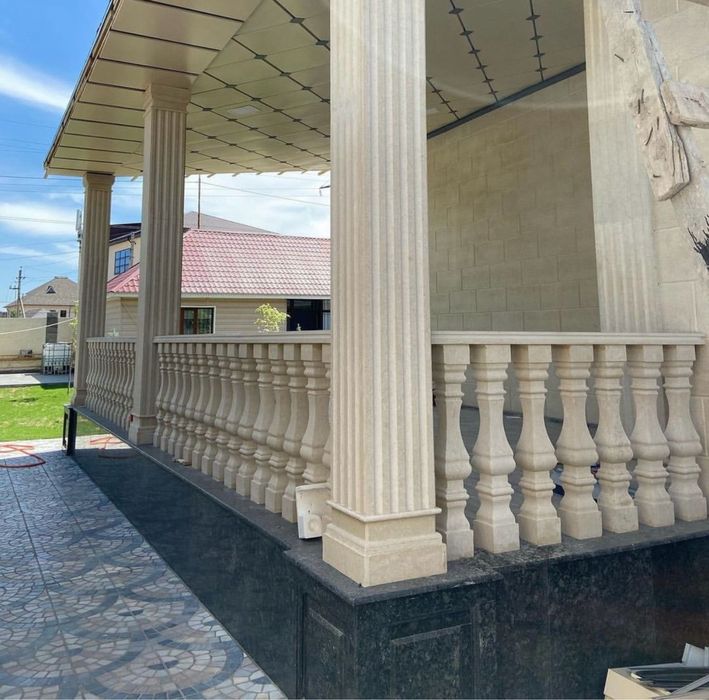 Ступеньки Лестница Гранит Травертин Мрамор