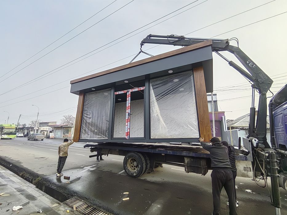 Домики из контейнера