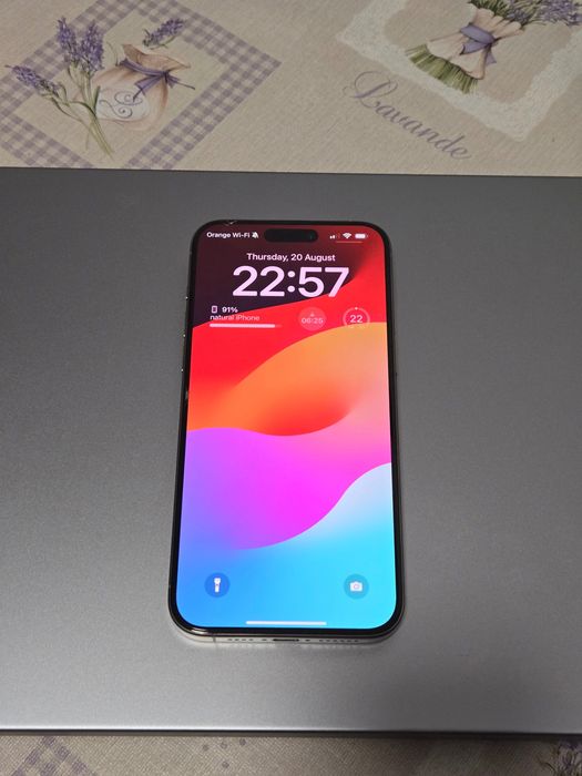 iPhone 15 Pro Max 1TB cu iOS 17 VERSIUNE RARA