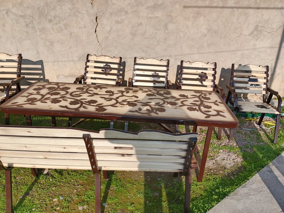 Dachni stol stul seh narxida