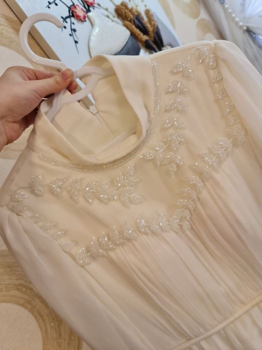 Белое сказочное платье