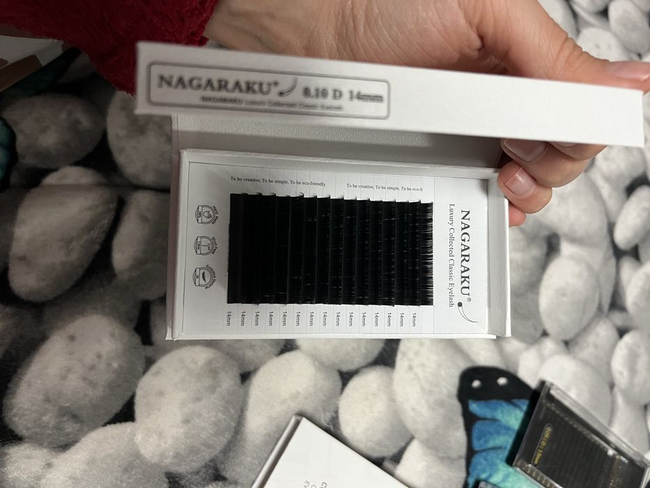 Materiale pentru aplicarea extensiilor de gene