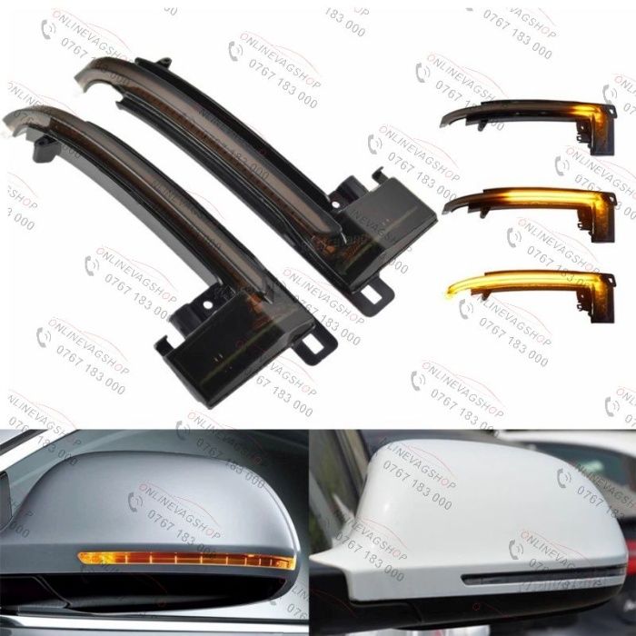 Semnalizare dinamica oglinda Audi A3 8P, A4 B8,A5 A6 4F, A8 D3 ,Q3