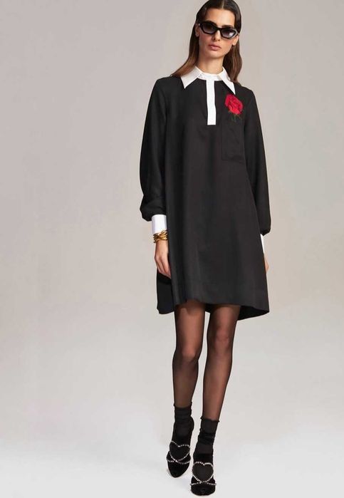 Mini shirt dress Bol by Oana Lupas