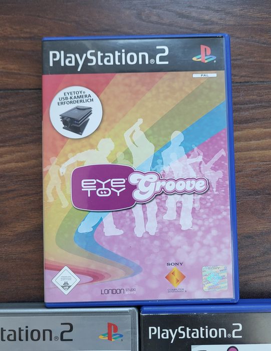 Pachet 3 jocuri Eye Toy Playstation 2, ps2