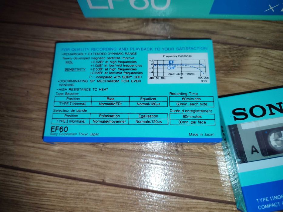 Аудио касети SONY EF60