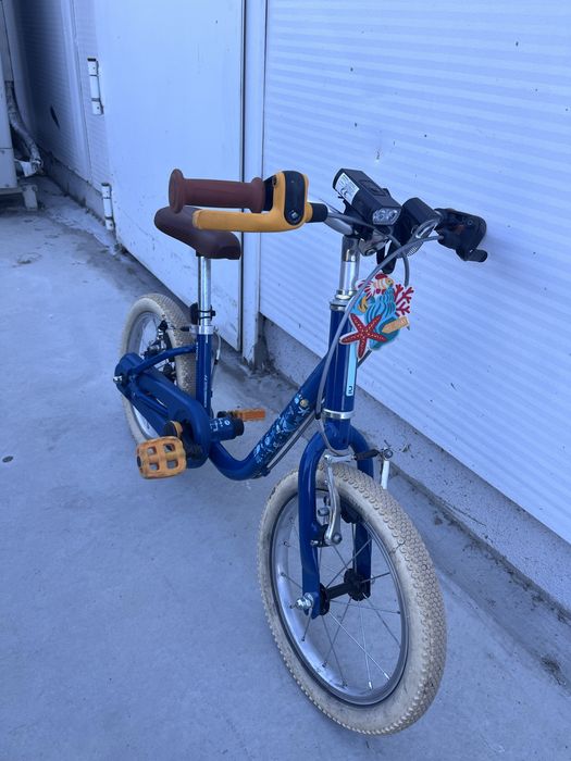 Детско колело 14”, B-twin, 2 в 1