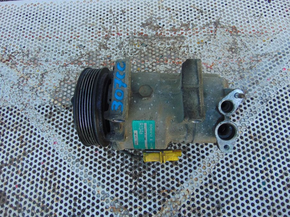 Compresor clima Peugeot 307 2.0 benzina 1.4 cod 9646279880 206 citroen c3 berlingo partner