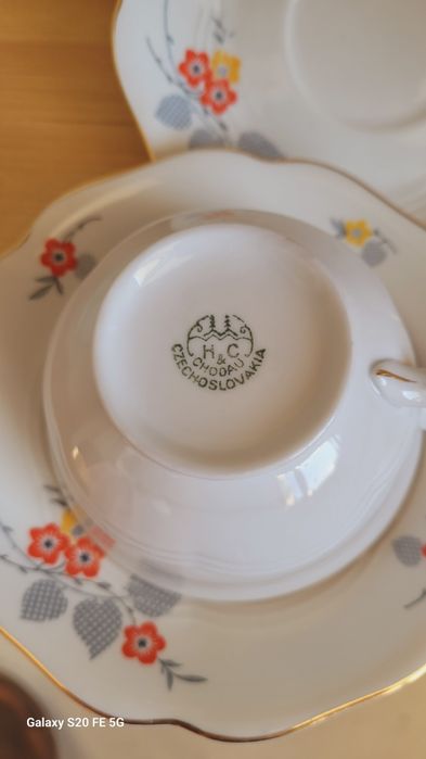 Декоративен винтидж немски порцеланов сет