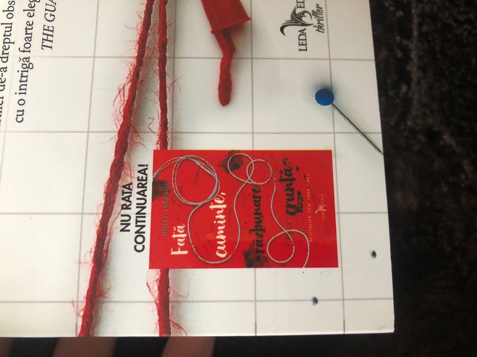 “CRIMA PERFECTA “carte in stare noua.