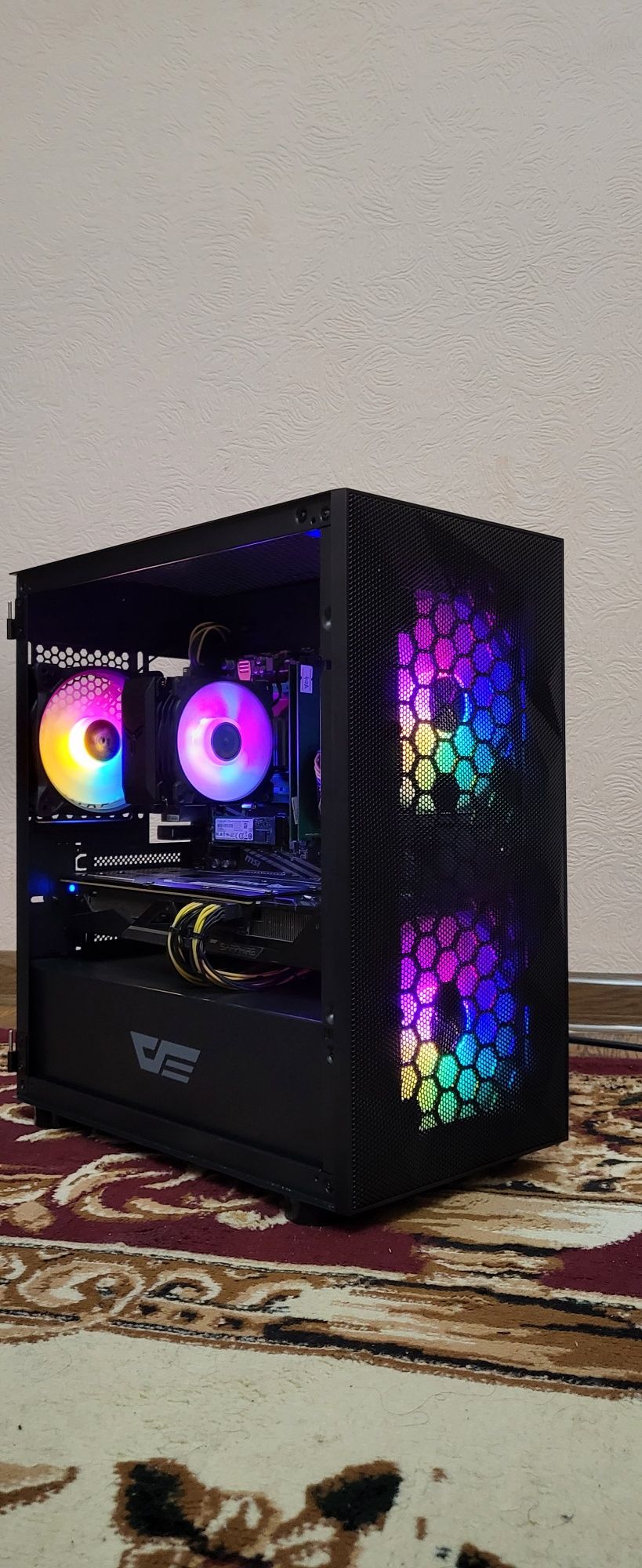 Продам мощный игровой компьютер пк кейс: 290 у.е. - Настольные Ташкент ...