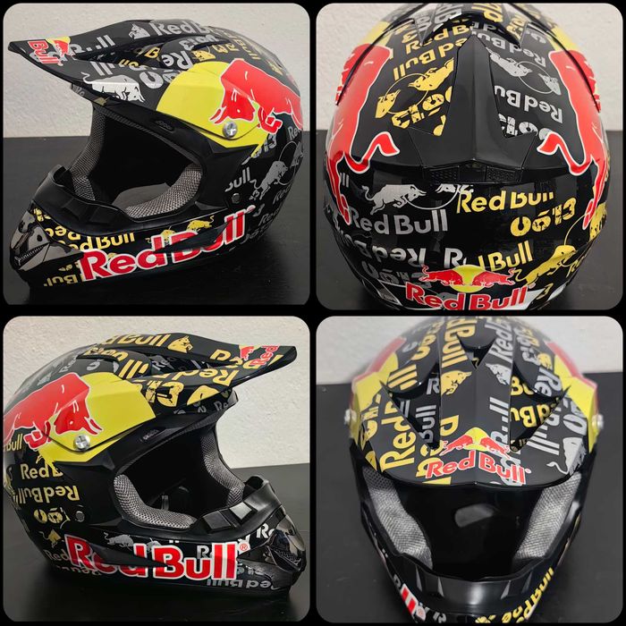 Redbull casca atv enduro downhill bike