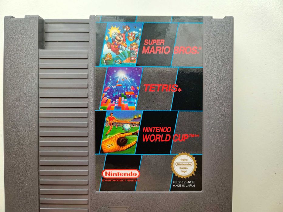 3 в 1: Super Mario Bros. 1/Tetris/Nintendo World Cup за Nintendo NES/Нинтендо НЕС