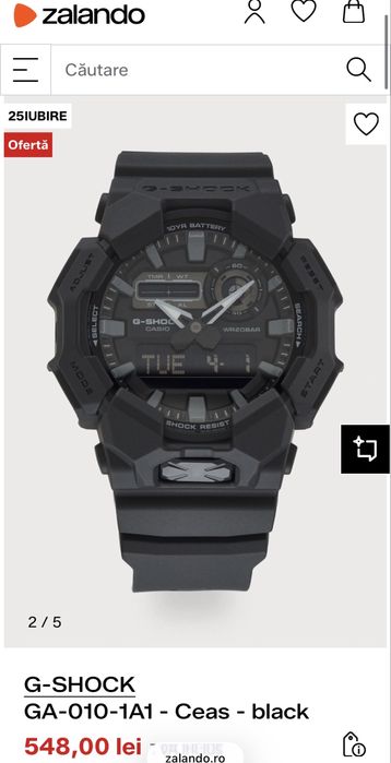 MDM vinde: Ceas Casio G-Shock GA-010.