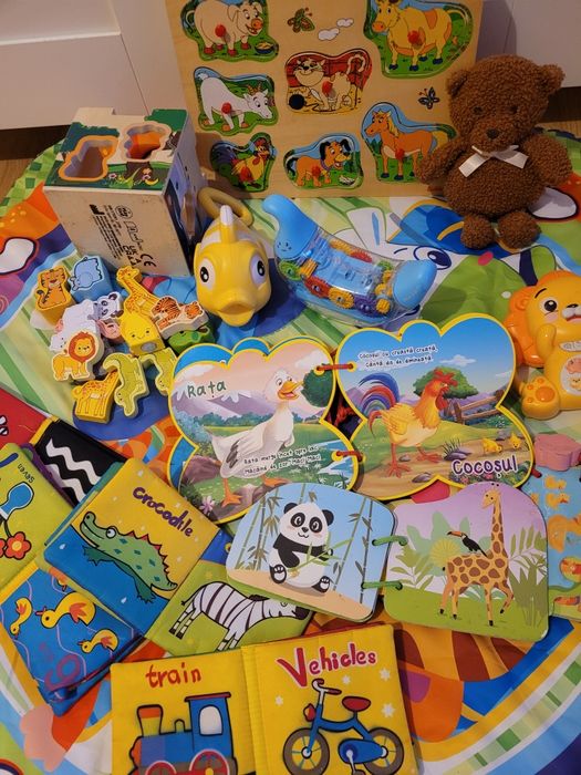 Lot jucării copii  12 bucati  educative