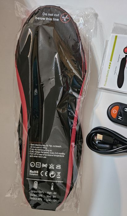 Стельки с подогревом,