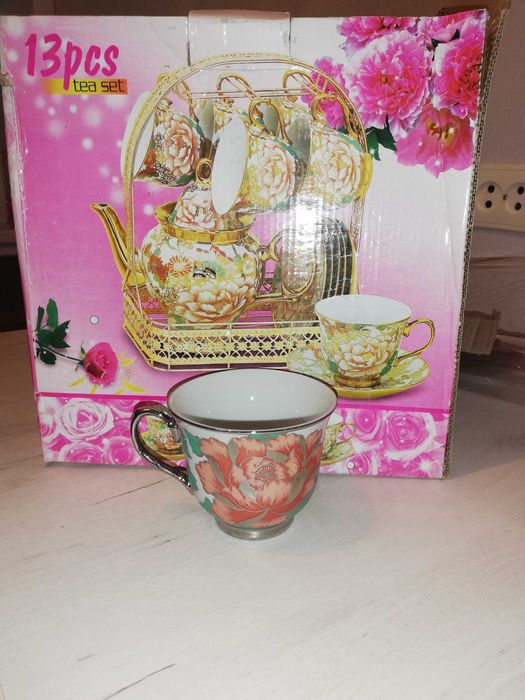 Чайный набор посуды, новый