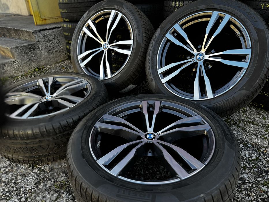 Алуминиеви джанти с гуми за БМВ МХ7 (BMW MX7), 21 цола, 5х112, 4 броя