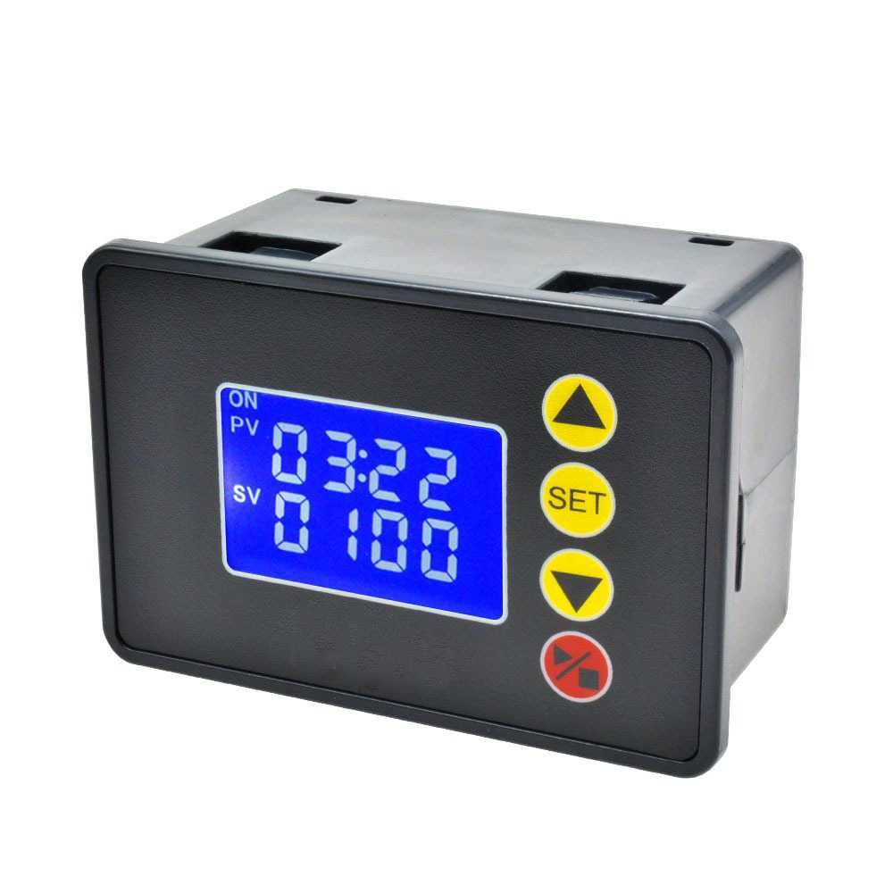 TS2310, Реле за време, цикличен таймер с LCD дисплей, 220V, 10A гр ...