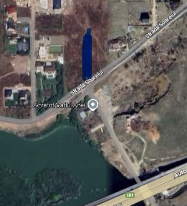 Teren 620 mp - zona exclusivista - toate utilitatile - Strada Soarelui Branesti