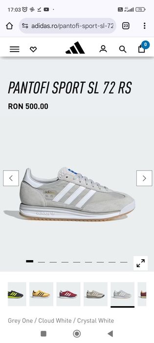 Adidas SL 72 RS Gri