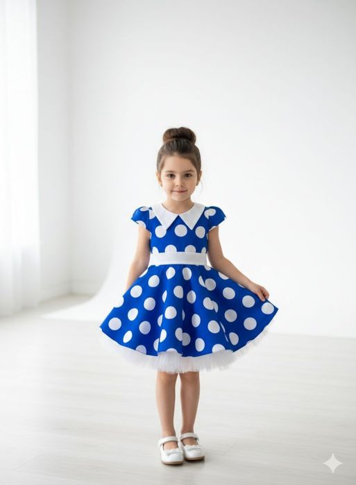 Ретро платье. Платье в горошек.