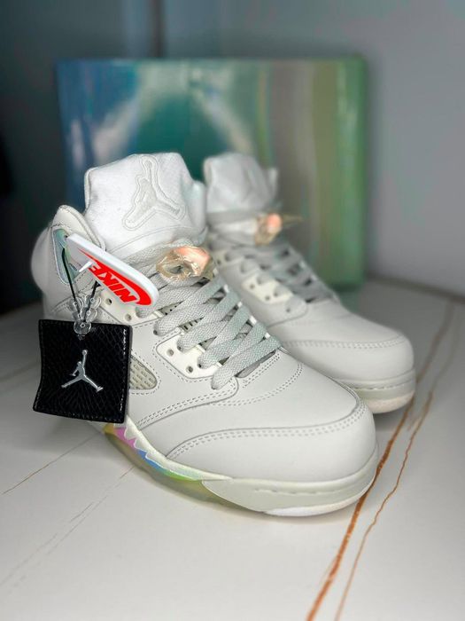 Adidași Air Jordan 5 Retro SE "Easter" (Regal Pink) – Noi, cu accesorii/cutie