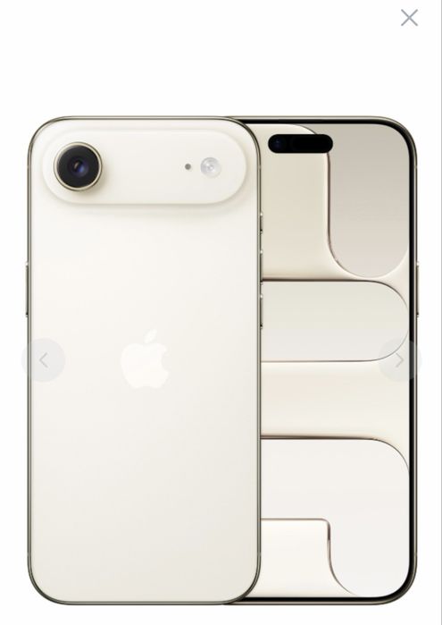 Iphone 17 air 256 gold dual esim