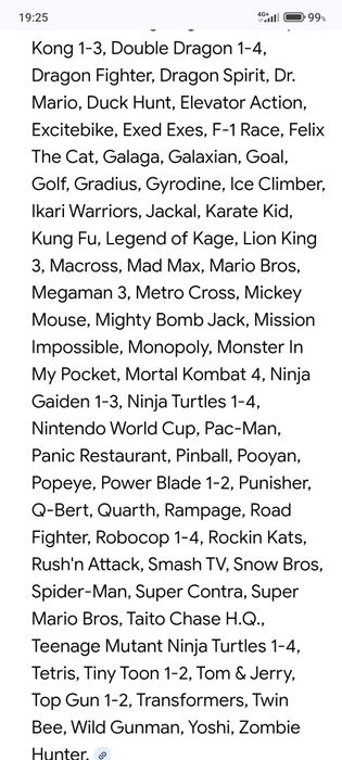 Игровая приставка Sup 400 топ игр