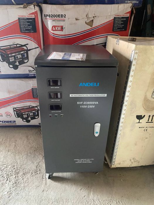 ANDeli 30 kVA | Dubai import | Ishonchli stabilizator
