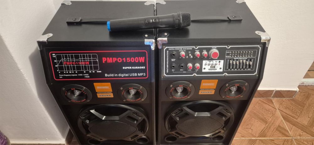 Set 2 boxe Pmpo1500W