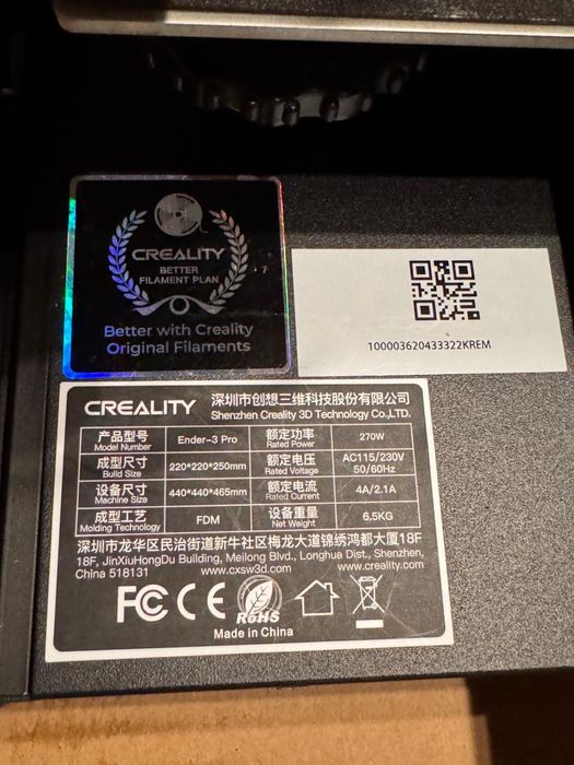Imprimantă 3D Creality Ender 3 Pro