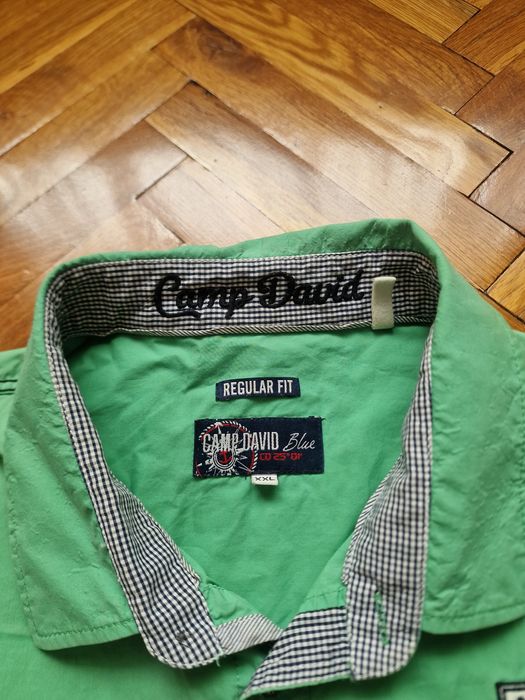 Страхотна мъжка риза CAMP DAVID размер 2XL