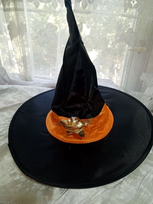 Шляпы ведьмы на Хеллоуин в наличии и под заказ