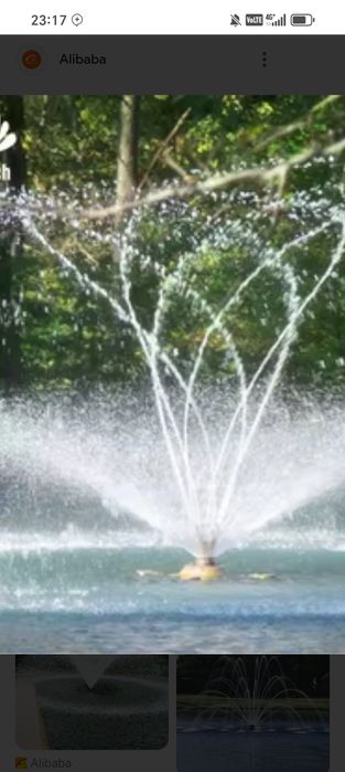 Gazonga suv sepadigan fantan nasatkalari sotiladi va o'rnatilib berila