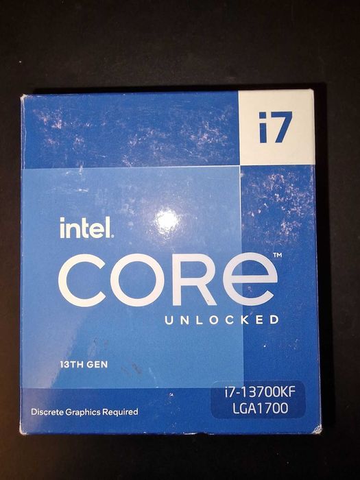 Procesor intel 13700kf