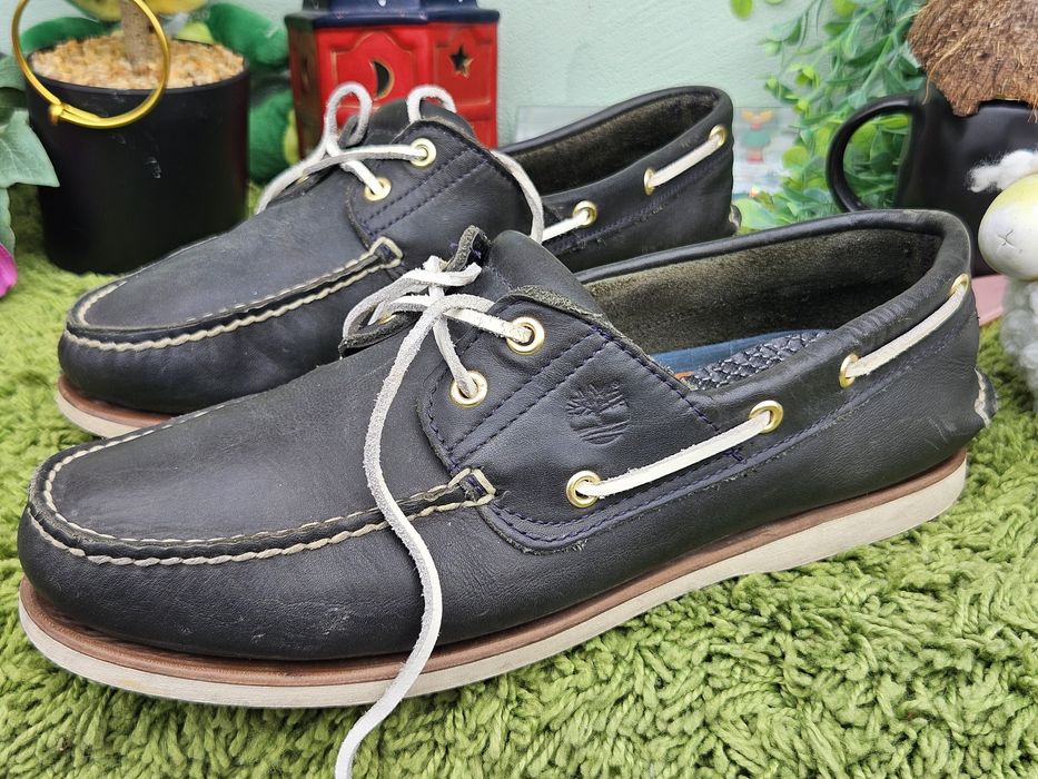 Timberland мъжки мокасини от кожа