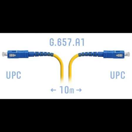 Патчкорд оптический SC/UPC SM 10 метров