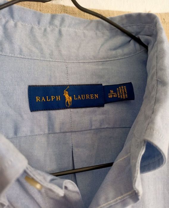 синя риза Ralph Lauren