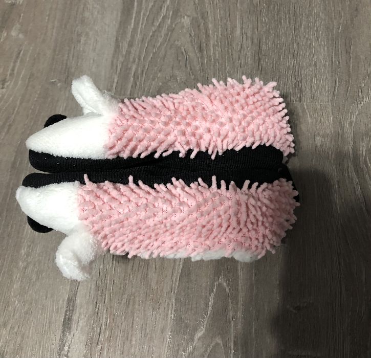 Botosi de casa copii marime 28 papuci de casa roz 28